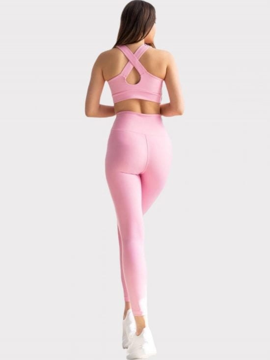 Ψηλόμεσο Push Up κολάν Σύσφιξης 764 Pink Σε εκπληκτικές τιμές Μόνο στο FMBoutique 7