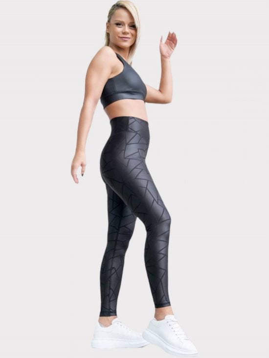 1170 Γυναικείο Μακρύ Κολάν Ψηλόμεσο & Push Up Leather Σε εκπληκτικές τιμές Μόνο στο FMBoutique 5