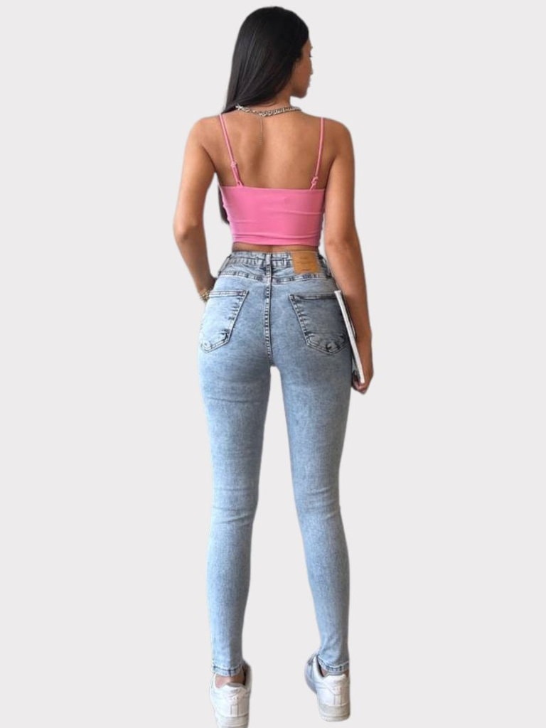 1204 Skinny jeans ελαστικό με σκισιματα 3 1204 Skinny jeans ελαστικό με σκισιματα Σε εκπληκτικές τιμές Μόνο στο FMBoutique 3
