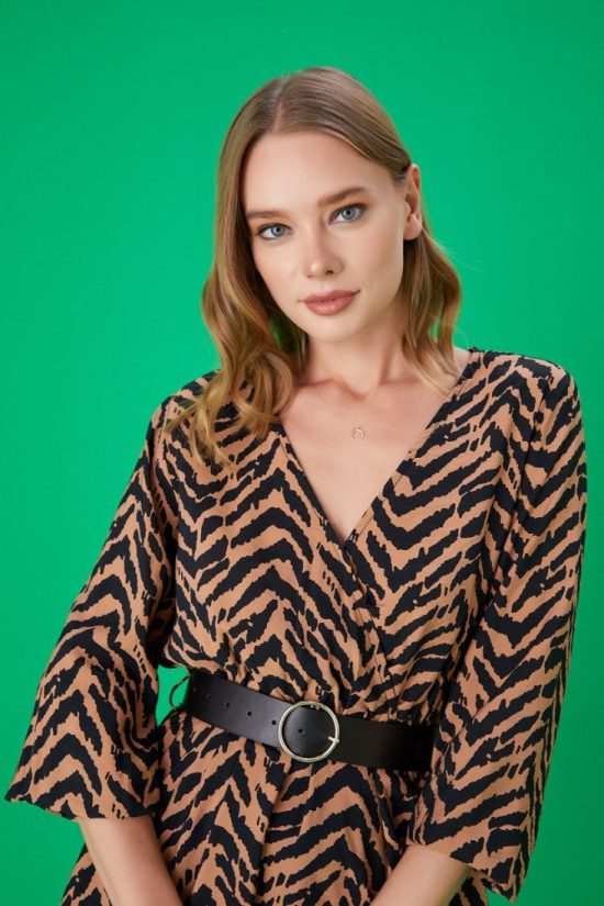 Φόρεμα με μοτίβο animal print 9 IMG_2229
