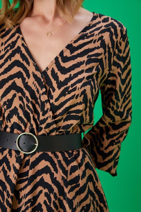 Φόρεμα με μοτίβο animal print 8 IMG_2230