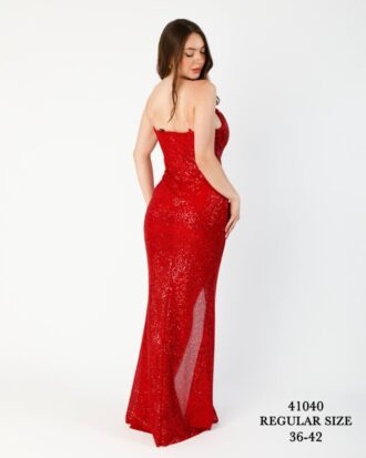 Βραδινό Φόρεμα Strapless με Παγιέτες 41040 2 Βραδινό Φόρεμα Strapless με Παγιέτες 41040 Σε εκπληκτικές τιμές Μόνο στο FMBoutique 2