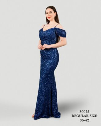 Μακρύ Μπλε Βραδινό Φόρεμα με Παγιέτες – Off The Shoulder 39975 2 Μακρύ Μπλε Βραδινό Φόρεμα με Παγιέτες – Off The Shoulder 39975 Σε εκπληκτικές τιμές Μόνο στο FMBoutique 2