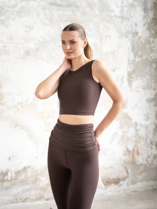 Αθλητικό Crop Top με Ανοιχτή Πλάτη 523 Σε εκπληκτικές τιμές Μόνο στο FMBoutique 3