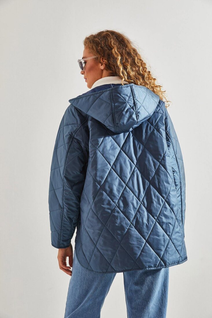 Γυναικείο Καπιτονέ Μπουφάν Oversize με Κουκούλα 3 Γυναικείο Καπιτονέ Μπουφάν Oversize με Κουκούλα Σε εκπληκτικές τιμές Μόνο στο FMBoutique 3