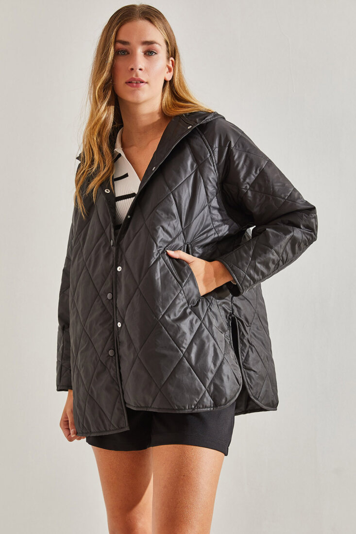 Γυναικείο Καπιτονέ Μπουφάν Oversize με Κουκούλα 9 Γυναικείο Καπιτονέ Μπουφάν Oversize με Κουκούλα Σε εκπληκτικές τιμές Μόνο στο FMBoutique 9