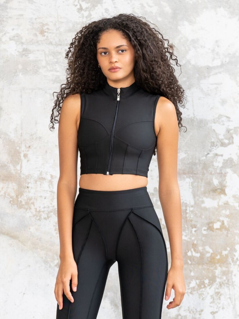 Crop Top Sculpt Black – Μοντέρνο & Εφαρμοστό 540 Crop Top Sculpt Black – Μοντέρνο & Εφαρμοστό 540